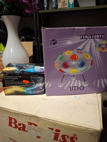 Party Verlichting - Disco & Laser beschikbaar voor biedingen
