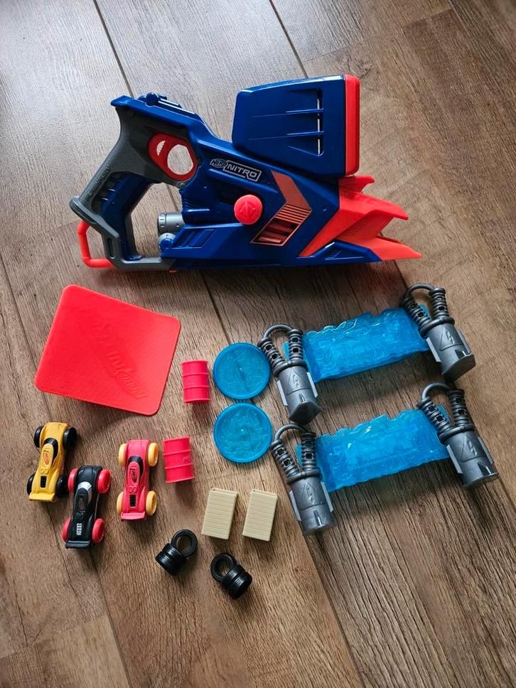 Nerf Nitro 3 sets, Kinderen en Baby's, Speelgoed | Buiten | Actiespeelgoed, Zo goed als nieuw, Ophalen of Verzenden