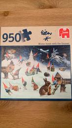 Puzzel Jumbo 950 stukjes met de kabouters in het winterbos, Ophalen of Verzenden, Zo goed als nieuw