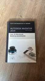 Autodesk Inventor 2019 Basis en Gevorderd, Gelezen, Overige vakken, B.C.H. Verbeek; R.H.P. Van Bussel, Ophalen of Verzenden