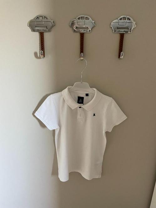 Polo wit maat 110 / 116 Gaastra, Kinderen en Baby's, Kinderkleding | Maat 116, Zo goed als nieuw, Shirt of Longsleeve, Ophalen