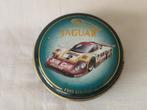 Vintage blikje Jaguar. Inhoud Eau de Toilette., Verzamelen, Blikken, Ophalen of Verzenden, Gebruikt, Overige
