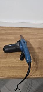 Powervijl/Elektrische bandschuurmachine, Ophalen of Verzenden, Gebruikt, Minder dan 600 watt, Bandschuurmachine