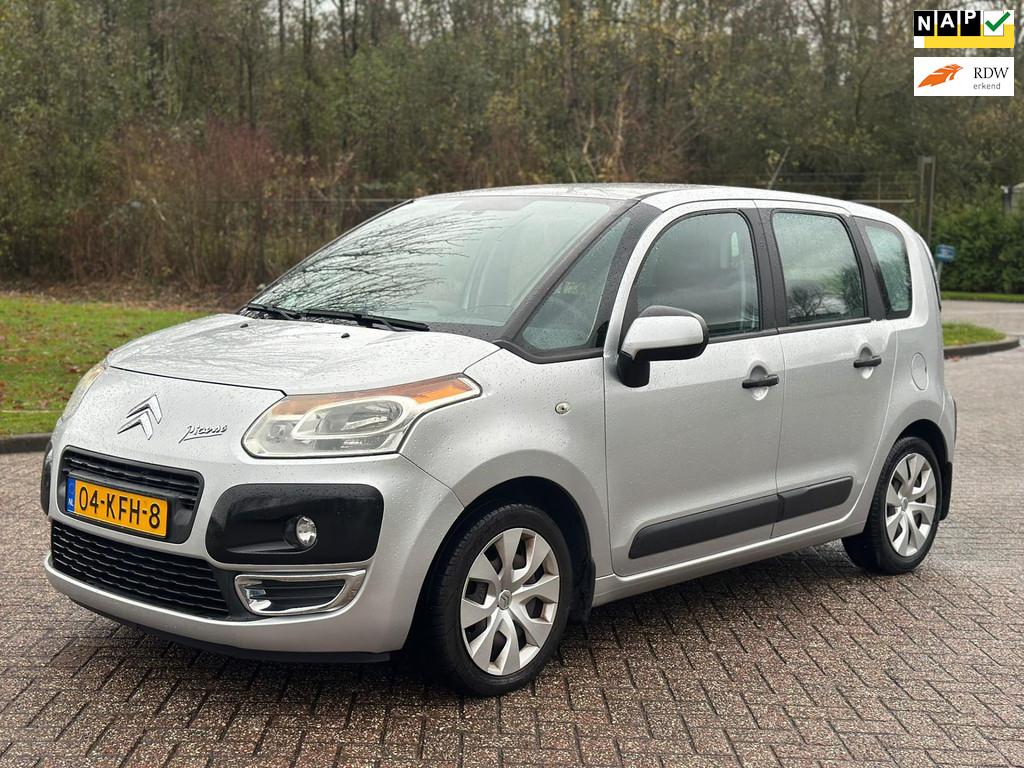 Citroen C3 Picasso 1.4 VTi Aura/AIRCO/ELECRAMEN VOOR/TREKHAA, Auto's, Citroën, Voorwielaandrijving, Gebruikt, Bedrijf, Grijs