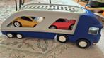 Little Tikes vrachtwagen met oplegger en twee auto's, Kinderen en Baby's, Speelgoed | Speelgoedvoertuigen, Ophalen, Gebruikt
