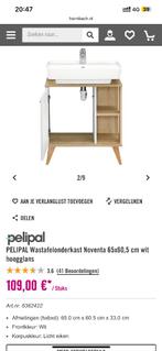 Badkamer meubel, Ophalen, (Half)hoge kast, 50 tot 100 cm, Zo goed als nieuw