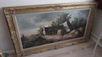 Tk mooi antiek schilderij met boerderij B. De Beer., Ophalen