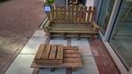 GRATIS palletbank, Tuin en Terras, Tuinbanken, Ophalen, Gebruikt, Hout