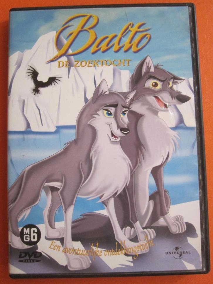 Balto De zoektocht, Cd's en Dvd's, Dvd's | Tekenfilms en Animatie, Zo goed als nieuw, Amerikaans, Tekenfilm, Vanaf 6 jaar, Ophalen of Verzenden