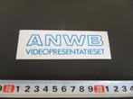 sticker ANWB videopresentatieset, Ophalen, Zo goed als nieuw, Bedrijf of Vereniging