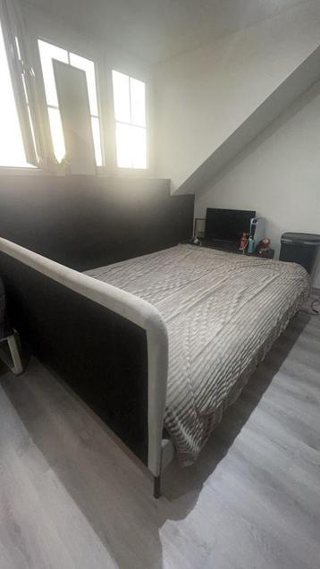 Ikea bed met lattenbodem en matras - afbeelding 3