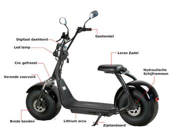 ** elektrische step scrooser fatwheel rubrider bigwheel ** beschikbaar voor biedingen