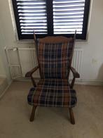Vintage fauteuil / stoel, Huis en Inrichting, Fauteuils, Ophalen, Hout, Gebruikt, Minder dan 75 cm