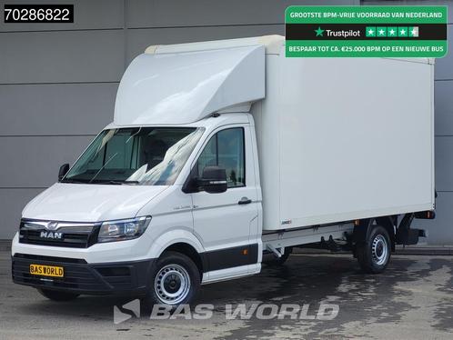 MAN TGE 3.140 Automaat Bakwagen Laadklep Airco Cruise Camera, Auto's, Bestelauto's, Bedrijf, Te koop, Achteruitrijcamera, Airconditioning