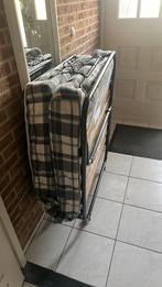 folding bed 90x200, 90x200 mattress, 180x200 bed ikea., Ophalen, 90 cm, Eenpersoons, Wit