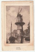 Gravure / ets ansicht molen Rotterdam Coolvest 1916, Verzenden, Voor 1920, Gelopen, Zuid-Holland