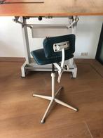 Vintage hoge Bureaustoel, Ophalen, Gebruikt, Bureaustoel, Groen