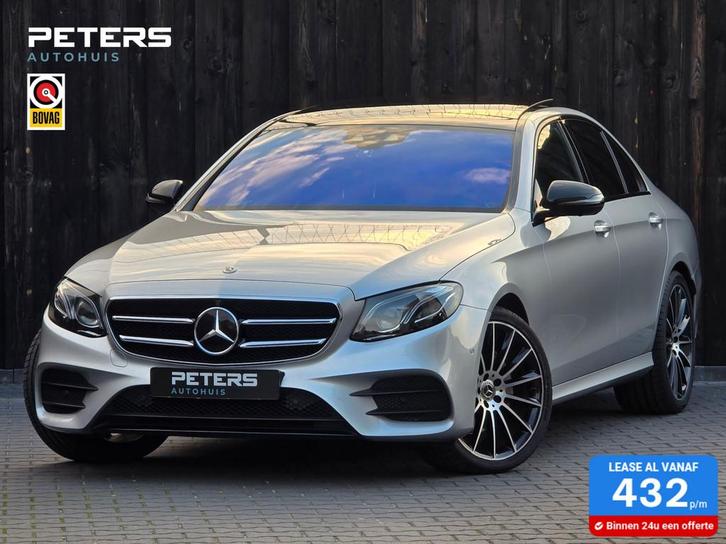 Mercedes E-klasse 200 d Premium| AMG| Airmatic| Pano| Night|, Auto's, Mercedes-Benz, Bedrijf, Te koop, E-Klasse, 360° camera, ABS