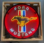 Ford Mustang Neon lamp 100cm, Verzamelen, Merken en Reclamevoorwerpen, Ophalen, Zo goed als nieuw, Lichtbak of (neon) lamp