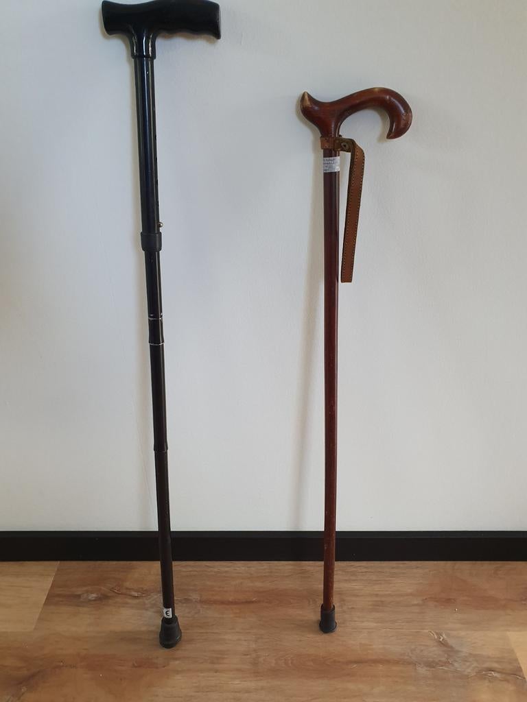 Oude wandelstokken., Ophalen of Verzenden