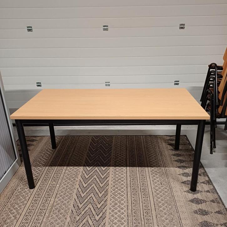 3 x kantoor / kantine tafels bureau's, Huis en Inrichting, Bureaus, Gebruikt, Ophalen