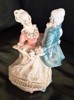 Victoriaans dansend paar porcelein, Verzamelen, Beelden en Beeldjes, Ophalen of Verzenden, Zo goed als nieuw, Dier