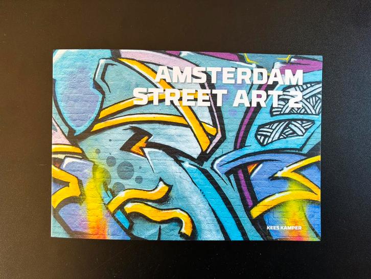 Amsterdam Street Art 2 graffiti boek, Boeken, Kunst en Cultuur | Beeldend, Nieuw, Verzenden