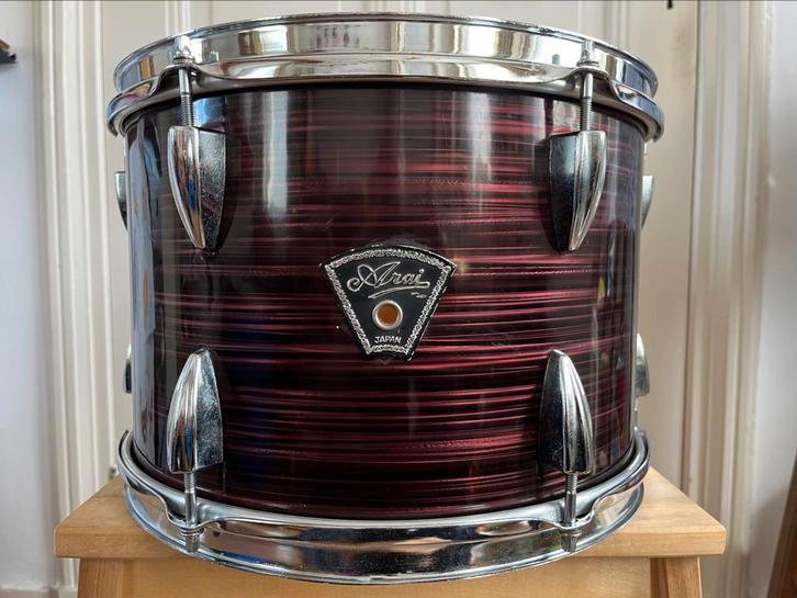 Vintage Arai Tom, 13 inch, jaren 60, Muziek en Instrumenten, Percussie, Gebruikt, Trommel, Ophalen of Verzenden