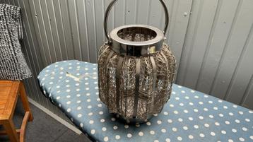 Nieuw draad stelen windlicht 30 cm beschikbaar voor biedingen