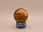 Tijgeroog Bol met mooie glans – 79 g – 3,9 cm, Ophalen of Verzenden, Mineraal