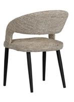 Tusk Chair Coco – Beige Eetkamerstoelen, Overige kleuren, Japandi, Hotel Chique, Modern, Ophalen of Verzenden, Metaal