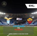 Tickets Lazio - AS Roma, Losse kaart, Drie personen of meer, April, Buitenland