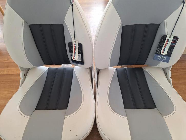 Tempress ProBax bootstoel met draaiplateau & vergrendeling, Watersport en Boten, Accessoires en Onderhoud, Zo goed als nieuw, Interieur en Kussens