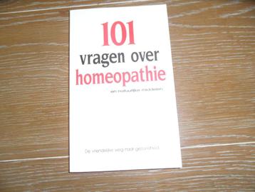 Leuk boekje, in nieuwstaat: 101 vragen over homeopathie beschikbaar voor biedingen