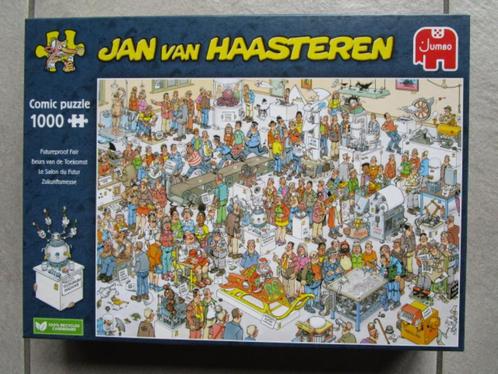 JAN VAN HAASTEREN : BEURS VAN DE TOEKOMST 1000 st. nr.20067, Hobby en Vrije tijd, Denksport en Puzzels, Zo goed als nieuw, Legpuzzel