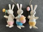9 Houten Paashaasjes, Ophalen of Verzenden, Nieuw
