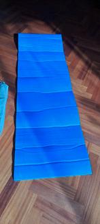 Camping Matje 12mm - Blauw met Tas, Caravans en Kamperen, Ophalen, Gebruikt, 1-persoons