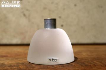 Nybro Sweden - Kaarsenhouder van glas - Zweeds design beschikbaar voor biedingen