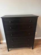 IKEA Koppang ladekast - zwartbruin, Huis en Inrichting, Kasten | Kledingkasten, Ophalen, Overige materialen, 100 tot 150 cm, 50 tot 100 cm