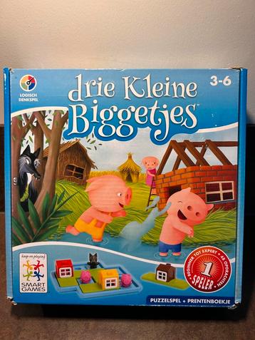 SmartGames Drie Kleine Biggetjes Puzzelspel beschikbaar voor biedingen