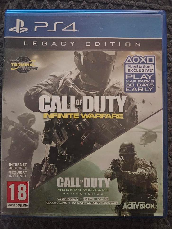 Call of Duty : Infinite Warfare - Legacy Edition, Spelcomputers en Games, Games | Sony PlayStation 4, Zo goed als nieuw, Avontuur en Actie