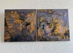 Acryl Schilderijtjes - Set van 2, Ophalen of Verzenden