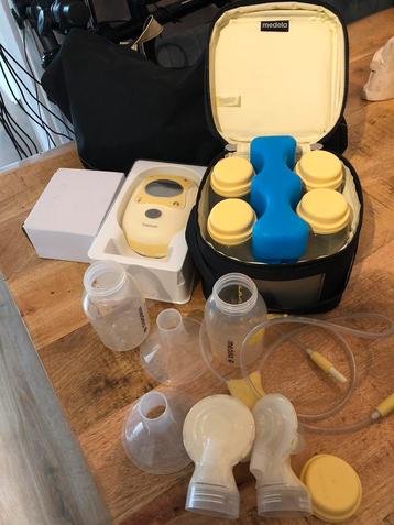 Medela freestyle dubbele borstkolf met extra’s beschikbaar voor biedingen