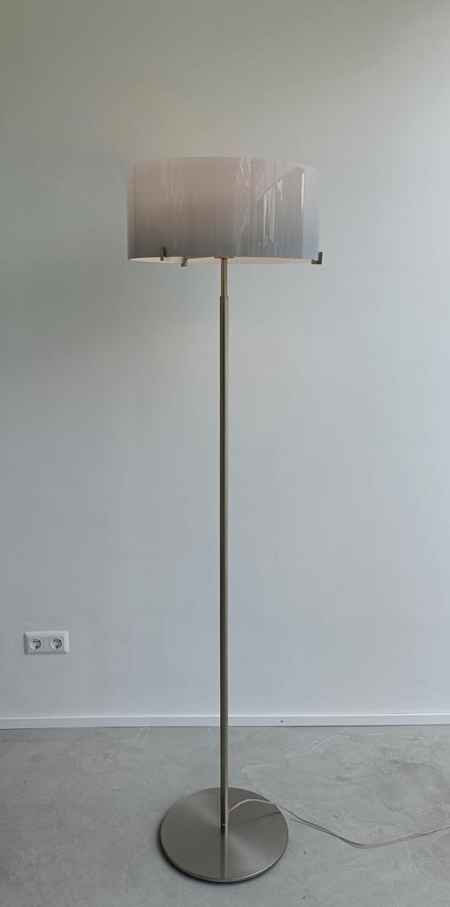 Prandina Cpl S7 vloerlamp, Huis en Inrichting, Lampen | Vloerlampen, Zo goed als nieuw, 150 tot 200 cm, Glas, Metaal, Overige materialen