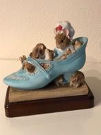 Beatrix Potter Beeldje Muis: Old Woman Who Lived in a Shoe, Verzamelen, Ophalen of Verzenden, Zo goed als nieuw, Dier