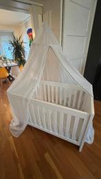 Bopita baby bed with canopy, Zo goed als nieuw, Minder dan 140 cm, Minder dan 70 cm, Ophalen