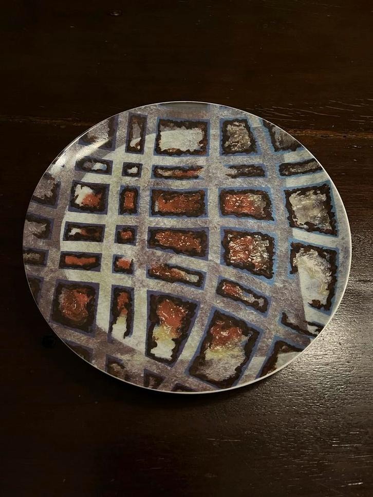 Kunstbord 'Proeven van Kunst' John Sprengers, Antiek en Kunst, Kunst | Designobjecten, Ophalen of Verzenden