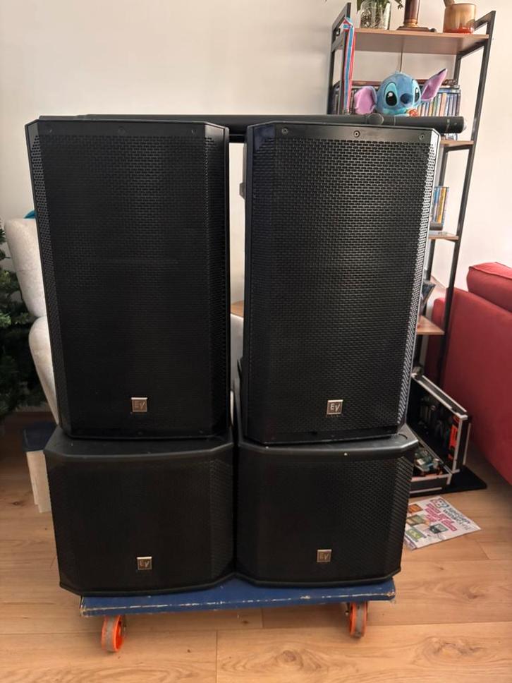 EV - Geluidsset, Audio, Tv en Foto, Luidsprekers, Gebruikt, Overige typen, 120 watt of meer, Overige merken, Ophalen