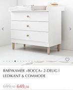 Babybed + commode petit amelie, Kinderen en Baby's, Ophalen, 50 tot 70 cm, 90 tot 105 cm, 100 cm of meer