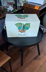 Rond Houten Bijzettafeltje Bijzet Tafeltje, Ophalen, Gebruikt, Unknown, Unknown